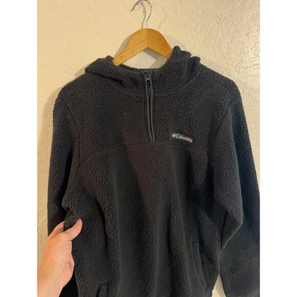 Columbia Men's Rugged Ridge III Sherpa Pullover Hoodie - Picture 7 of 12